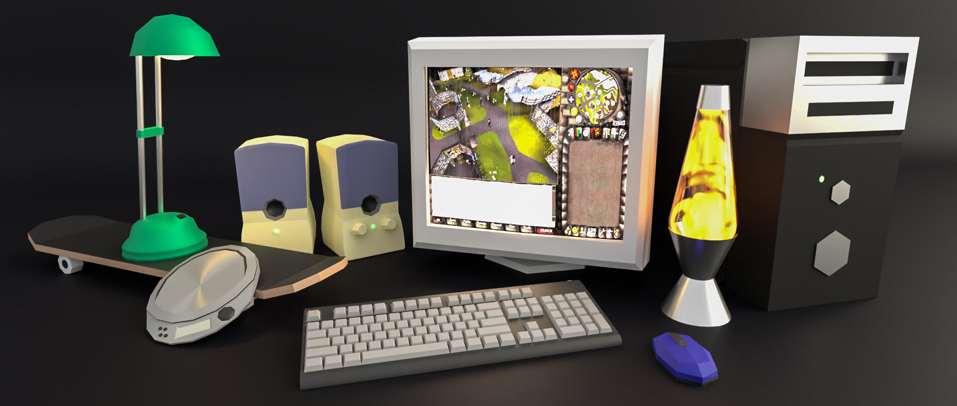 Custom models that I made for the FSW trailer